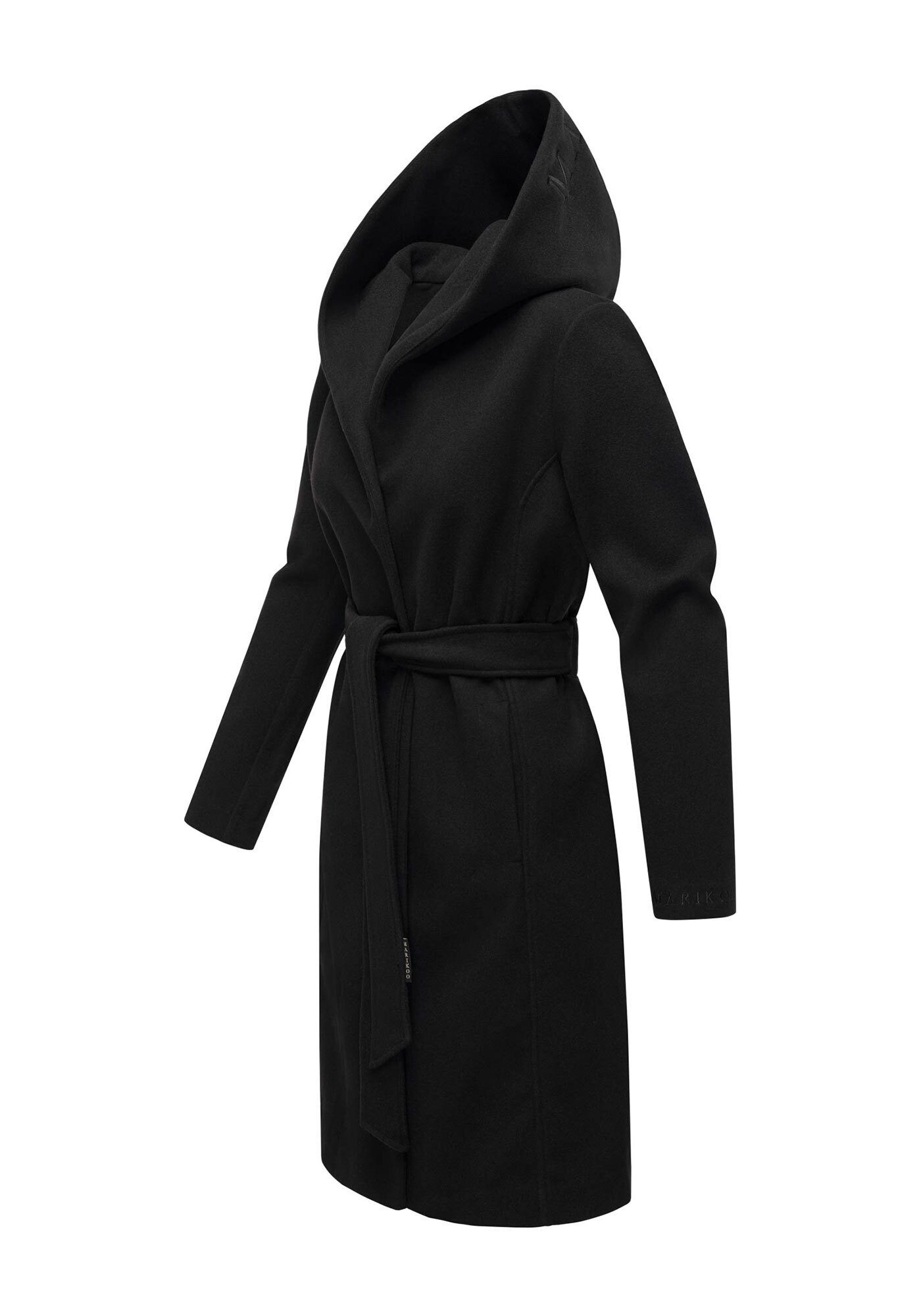 Marikoo Kurzmantel Kailii Eleganter Wickel Mantel günstig online kaufen