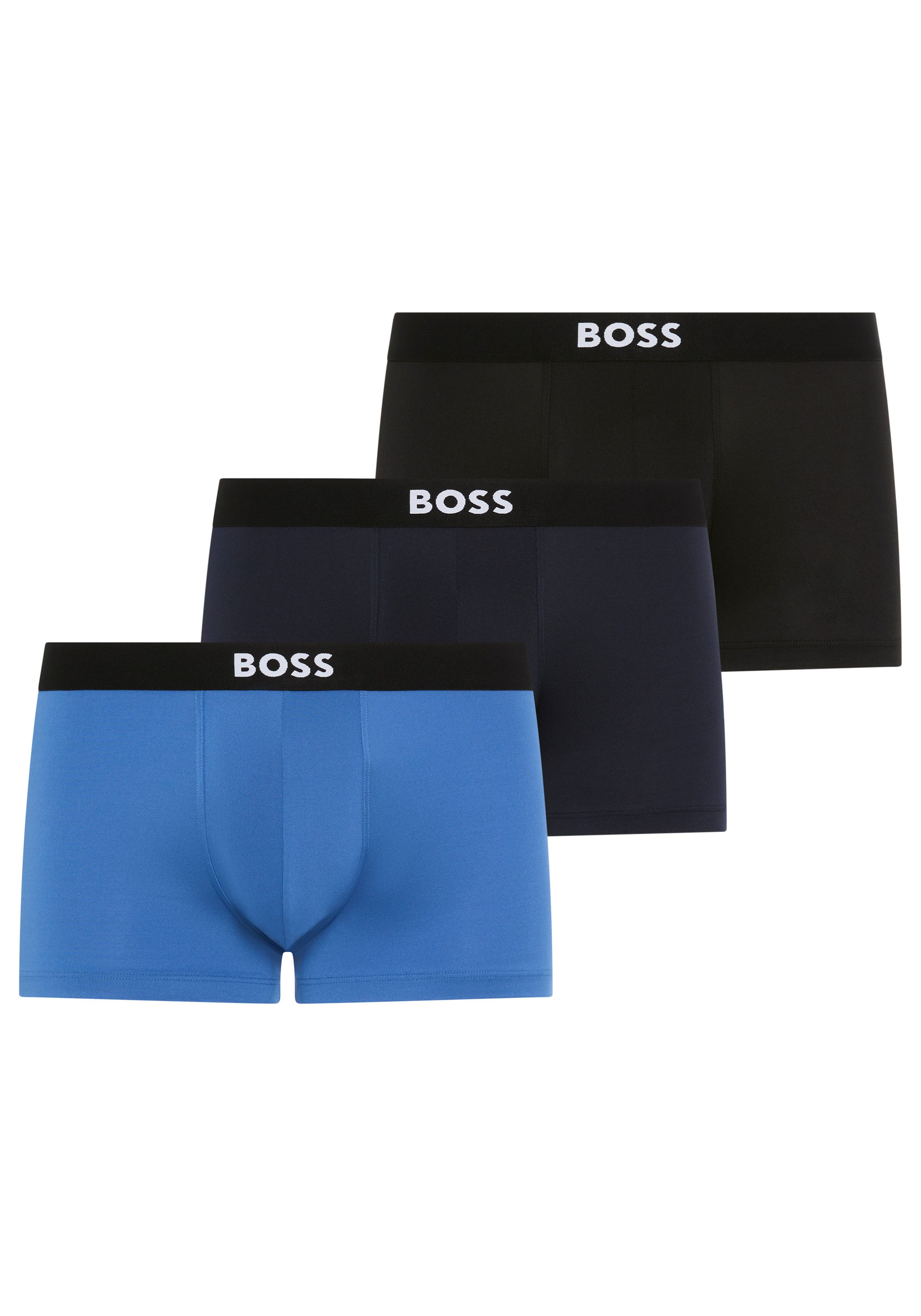 BOSS Trunk 3P Micro ONE (Packung, 3-St) elastischer Bund
