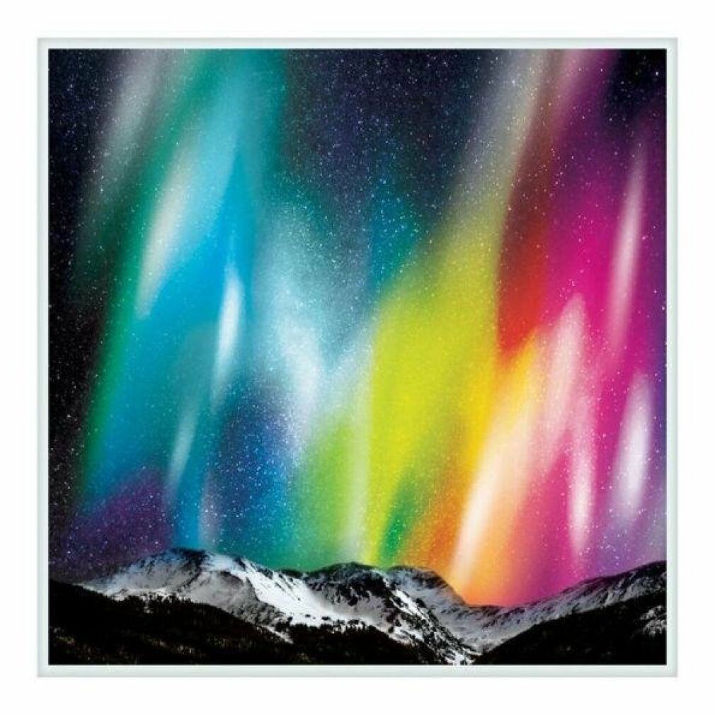 abrams&chronicle Puzzle GALISON Quadratisches Puzzle Aurora Borealis 500 Teile, Puzzleteile