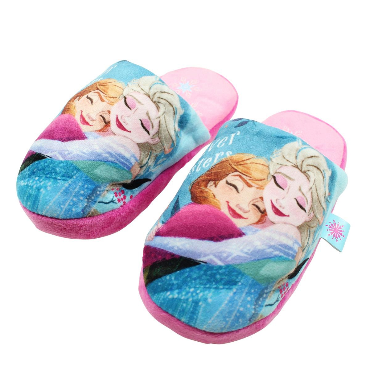 Disney Disney Die Eiskönigin Elsa Kinder Mädchen Slipper Шлепанцы Pantoffel Gr. 28 bis 35