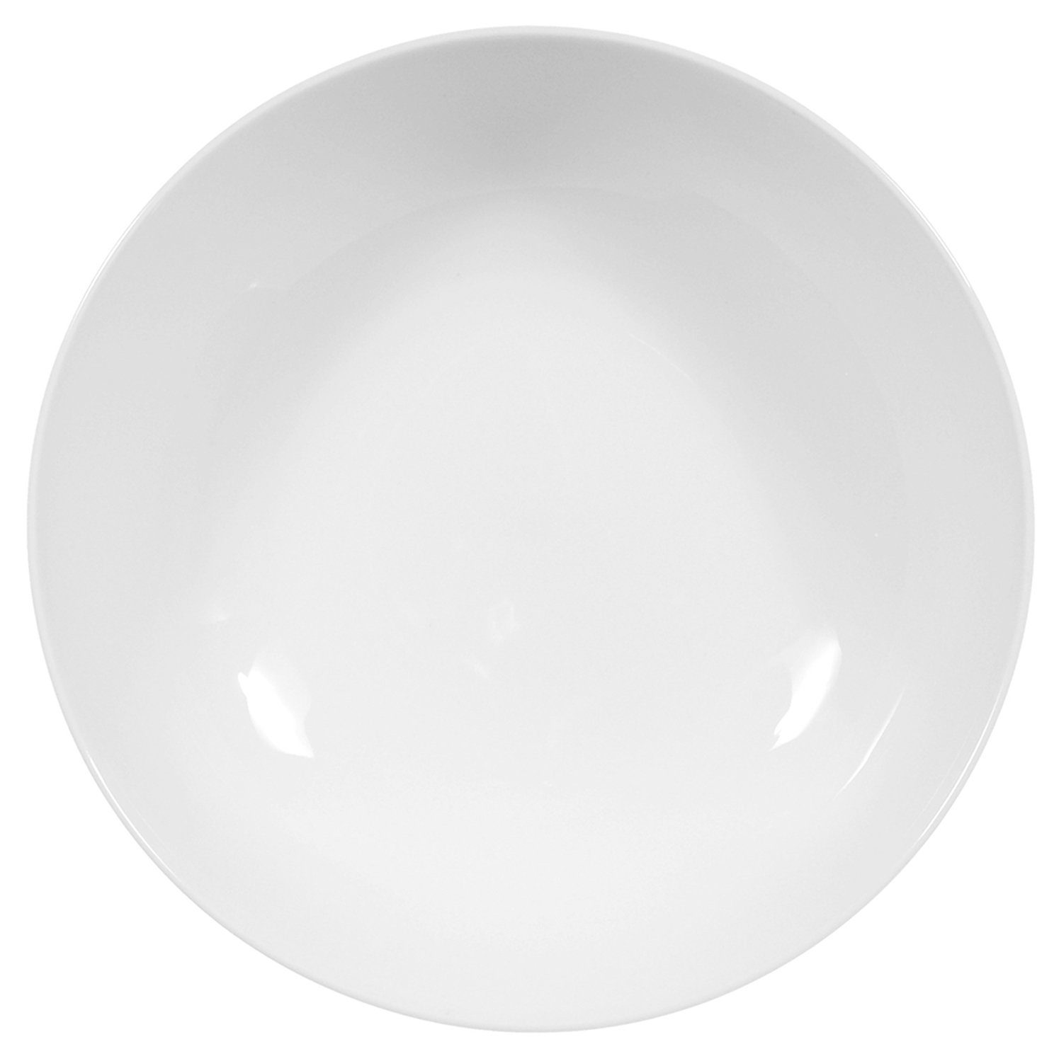 Seltmann Weiden Schale RONDO, Salatschale, Weiß, Porzellan, Ø 23 cm, Porzellan