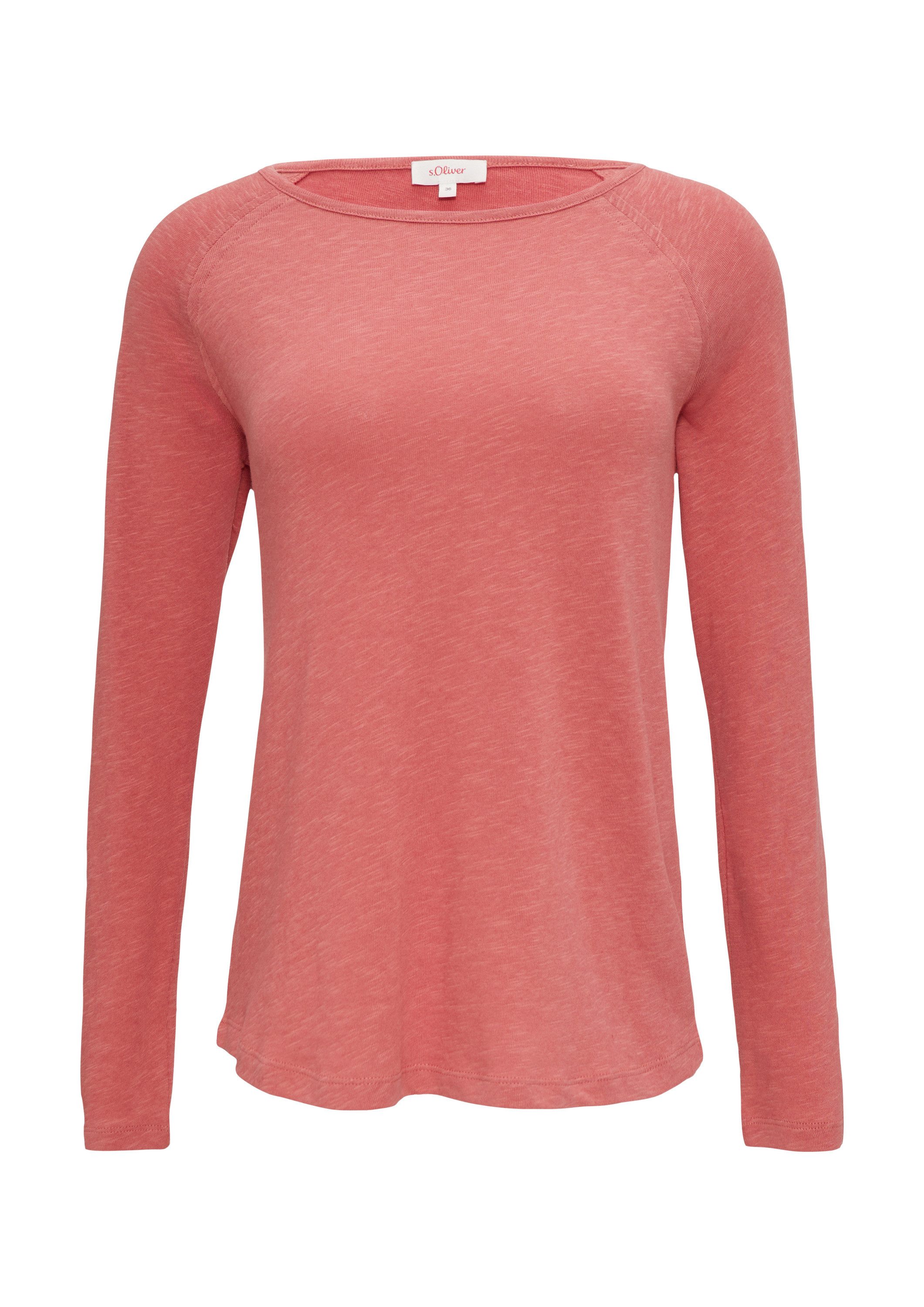 s.Oliver Langarmshirt T-Shirt (1-tlg) günstig online kaufen
