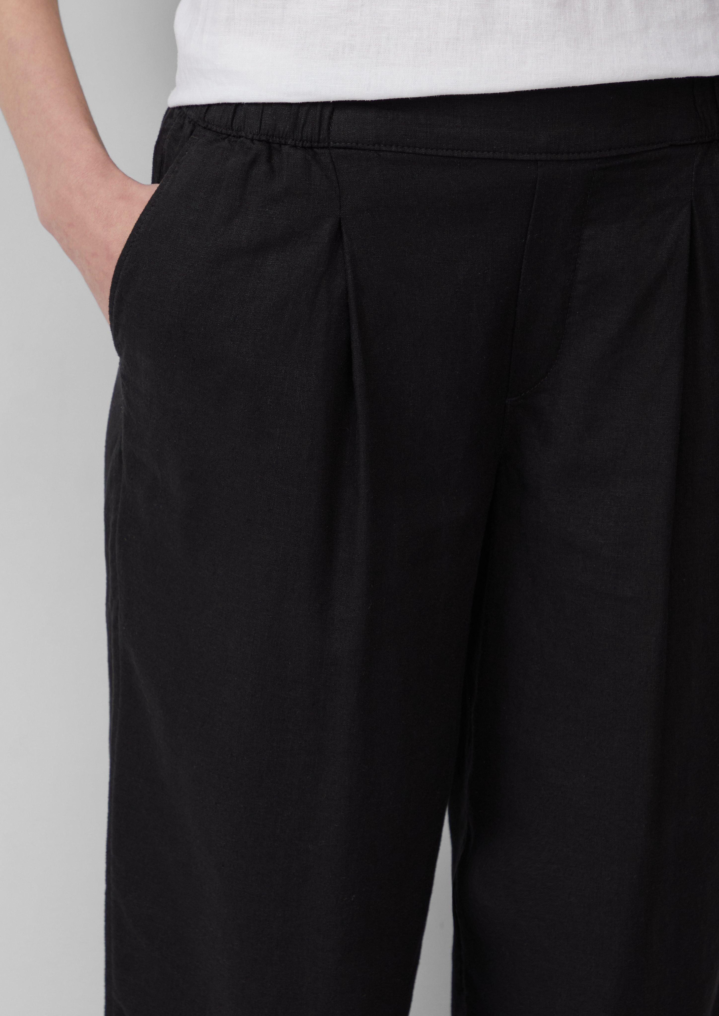 s.Oliver 3/4-Hose Culotte aus Leinenmix im günstig online kaufen