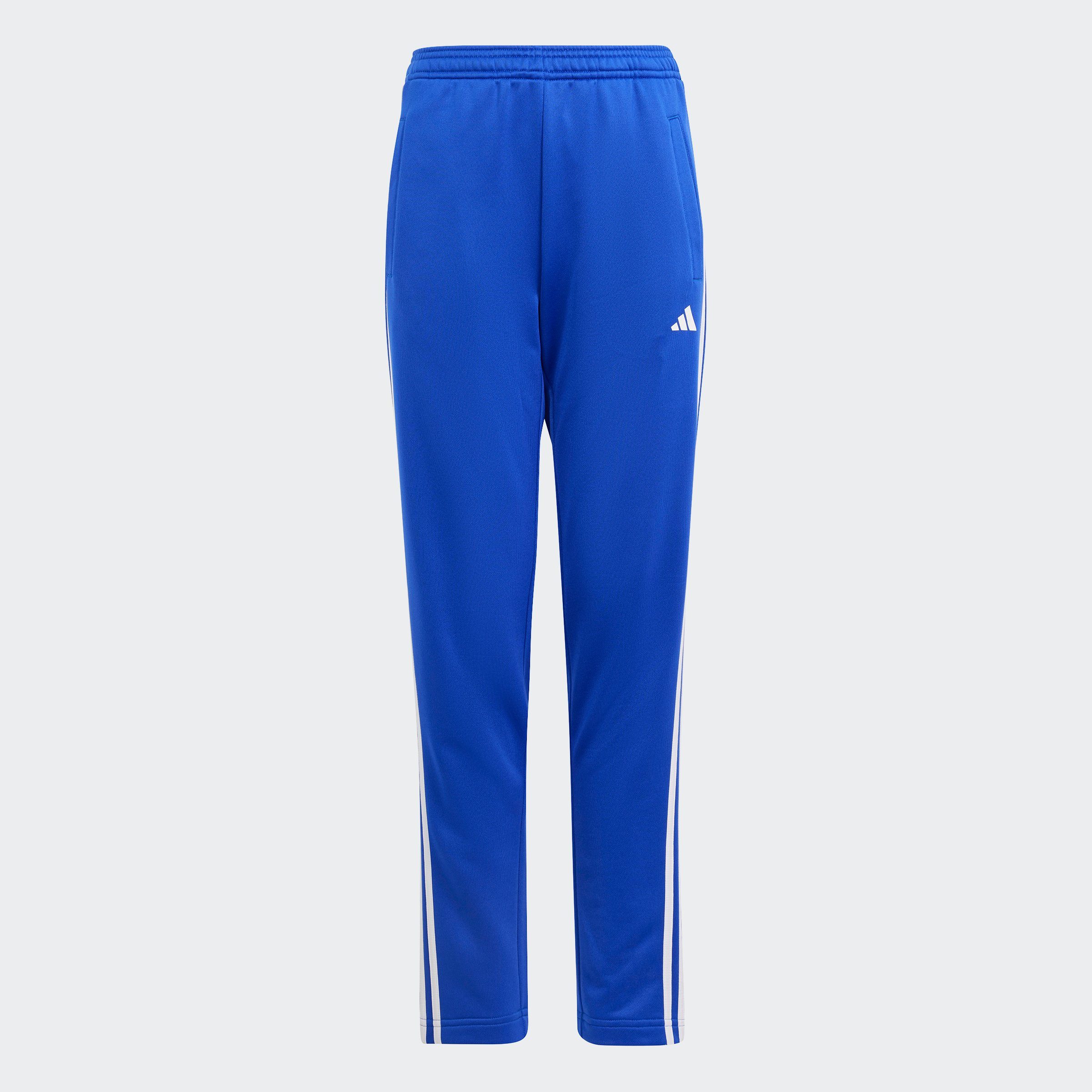 adidas Sportswear Sporthose TRAIN ESSENTIALS LUCBLU/WHITE 3STREIFEN (1-tlg) AEROREADY HOSE REGULARFIT