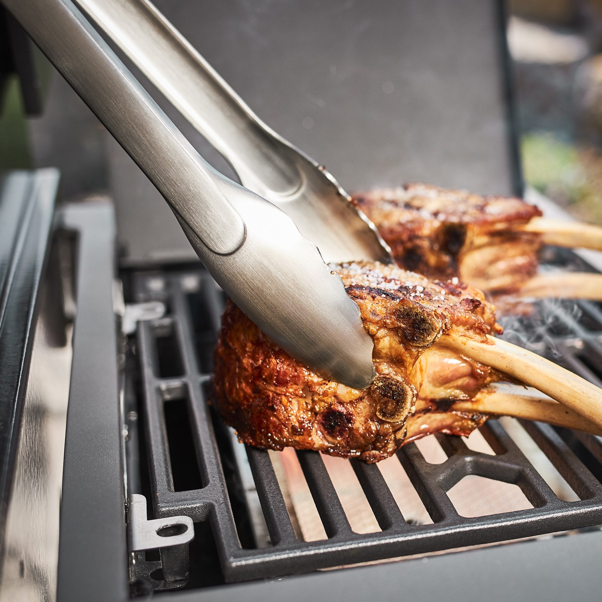 RÖSLE Grillzange Barbecue, 30 cm, mit Verschlusssystem