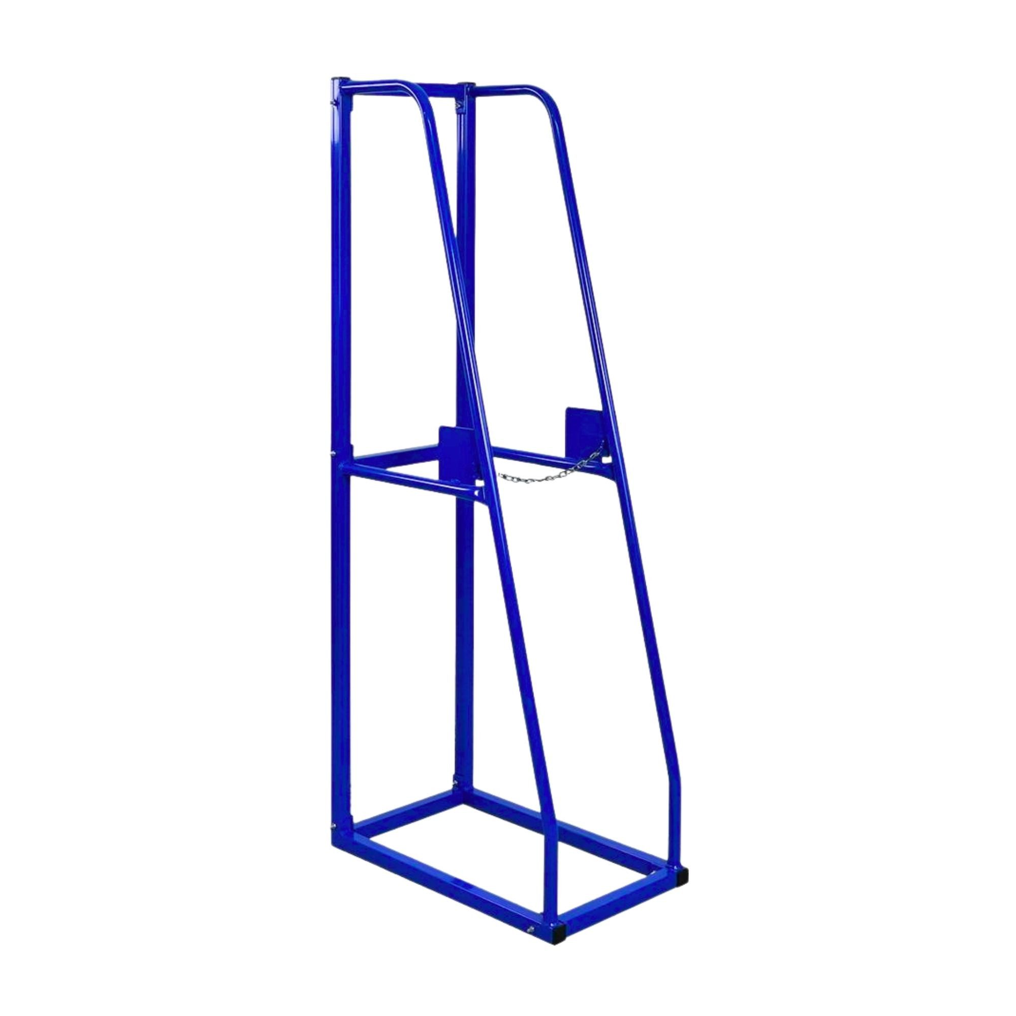 PROREGAL® Schwerlastregal Vertikalregal RHINO, HxBxT 150x36x60cm, Blau, Stabiles Lastenregal Vertikalregal Werkstattregal hohe Stabilität