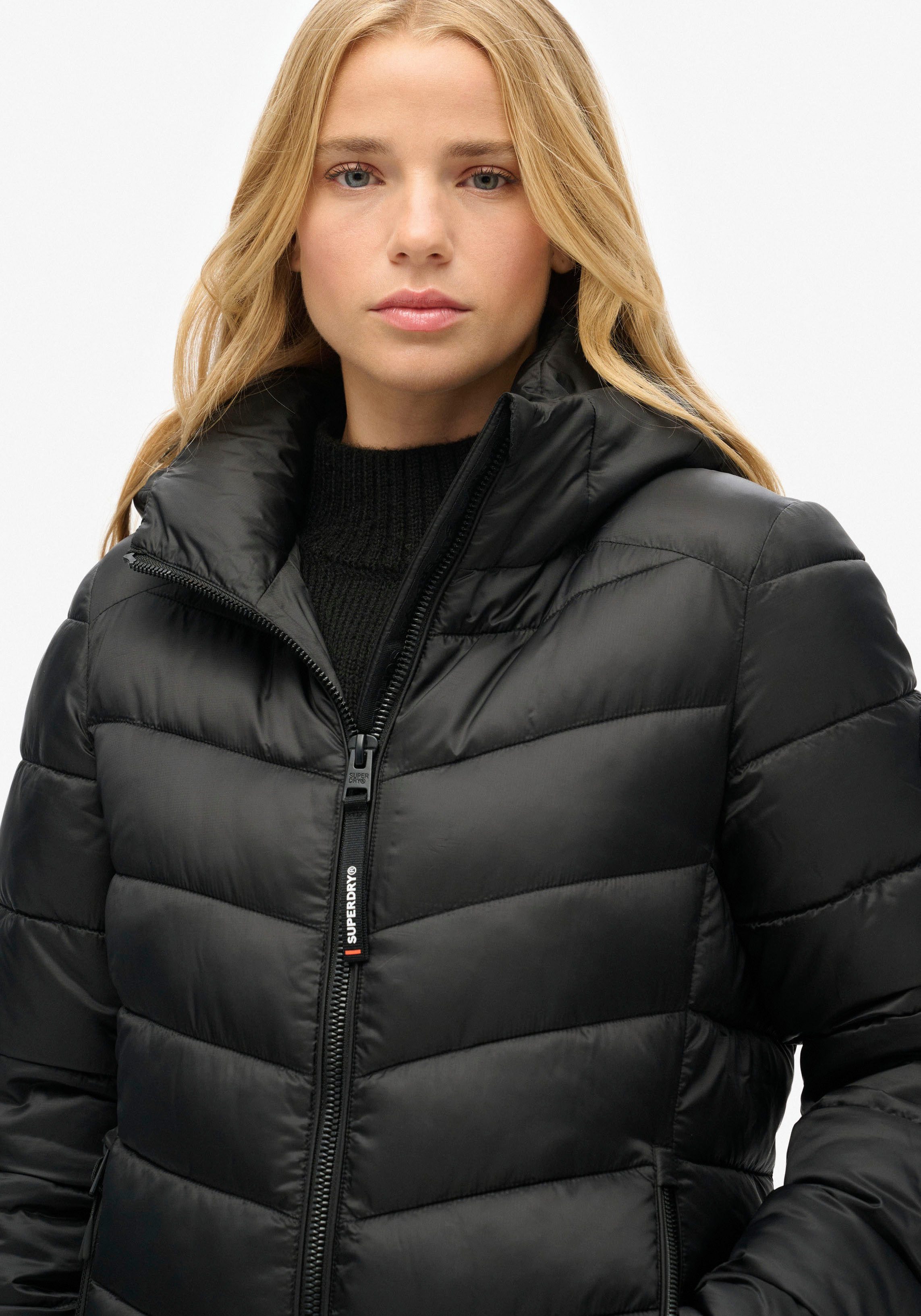 Superdry Steppjacke HOODED FUJI MID PADDED günstig online kaufen