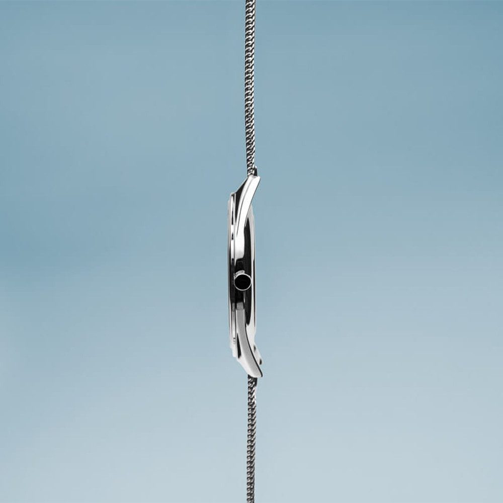 Bering Quarzuhr Bering Ultra Slim silber glänzend 17031-000 17031-000, Hochwertiges Produkt mit zeitlosem Design, sorgfältiger Verarbeitung