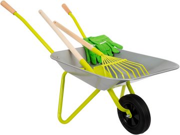 Small Foot Schubkarre, (Set, 4-tlg), für Kinder; mit Gartenwerkzeug
