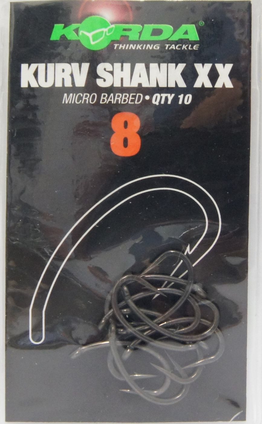 Karpfenhaken Korda Kurv Shank XX Haken Karpfenhaken (10 Stück)
