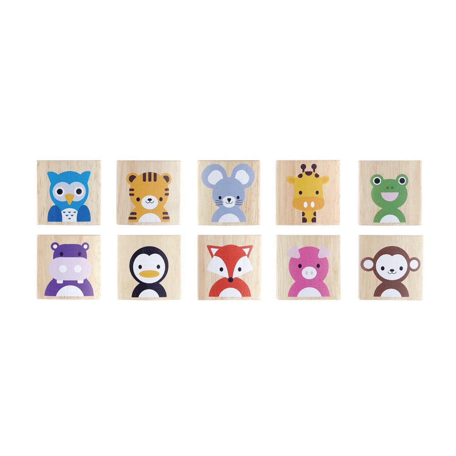 Plantoys Lernspielzeug Tiermemo (20-St) – Bild 3 von 5