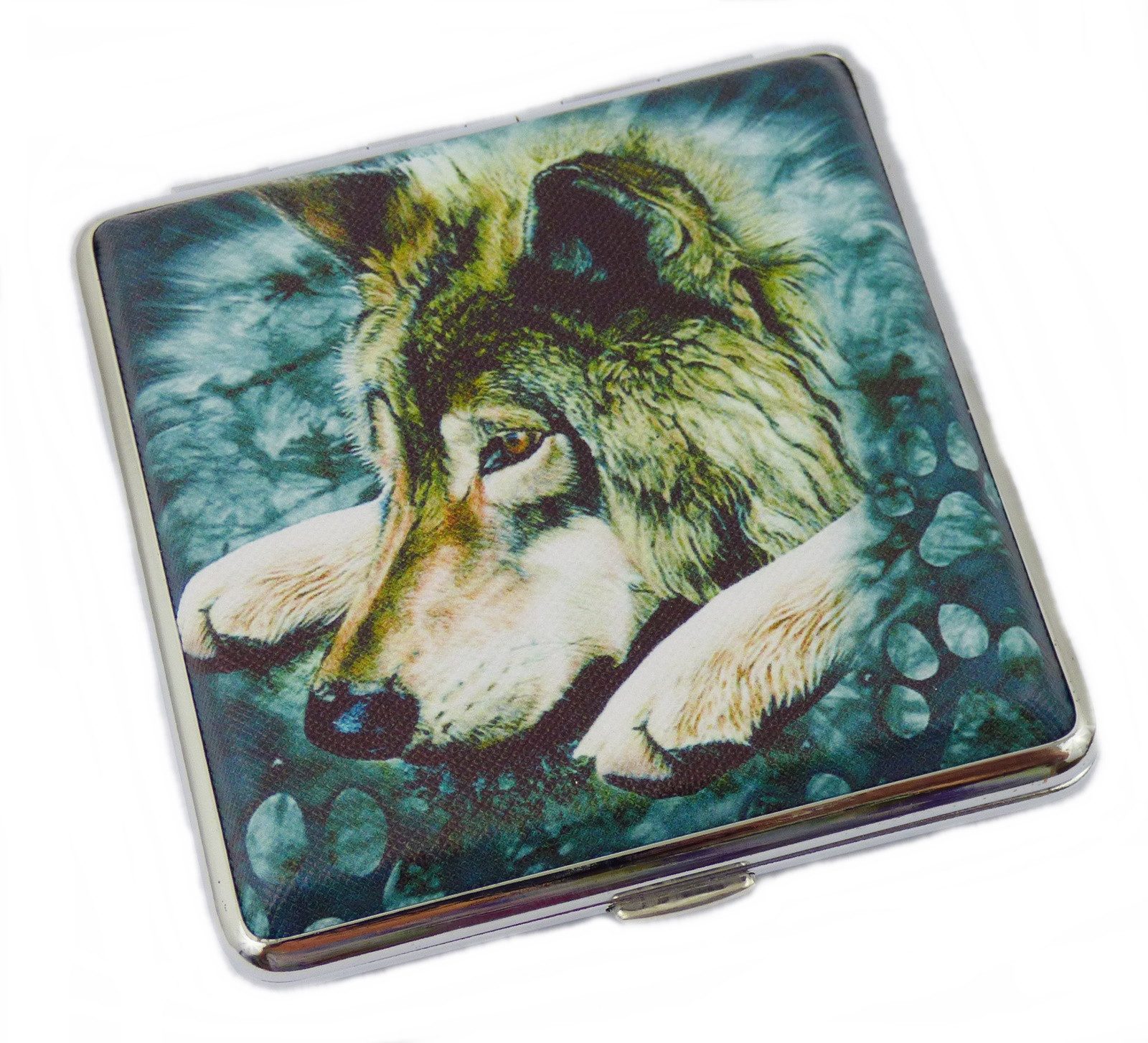 Westernlifestyle Aufbewahrungsbox Zigarettenetui Wolf Adler günstig online kaufen