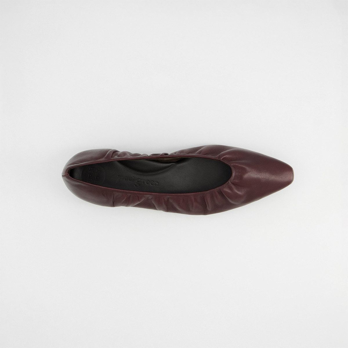 Paul Green Paul Green 1248-002, Ballerina, Rot (Bordeaux), Damen Ballerina