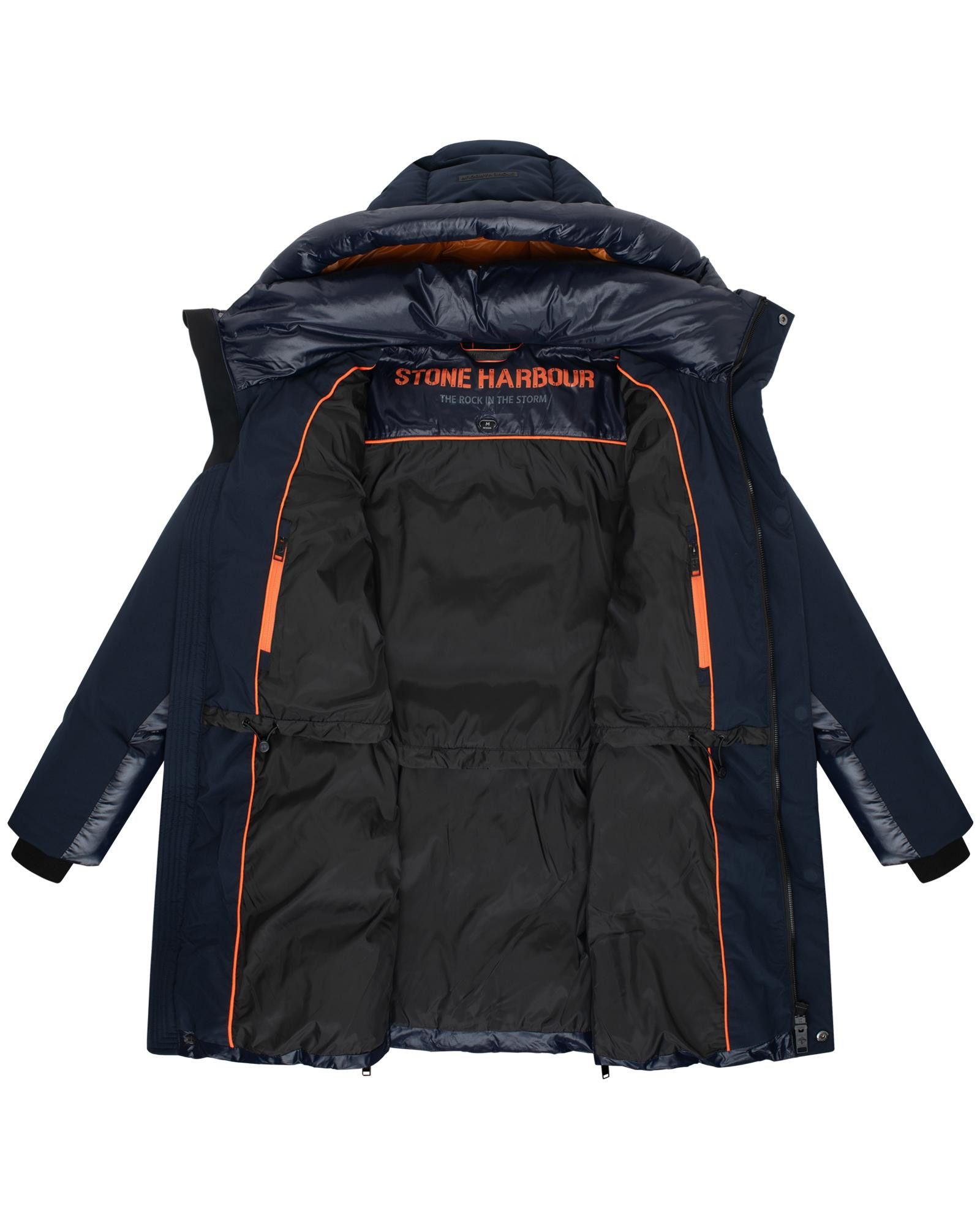 Stone Harbour Kurzmantel Nelioon XX Gesteppter Wintermantel mit Kapuze
