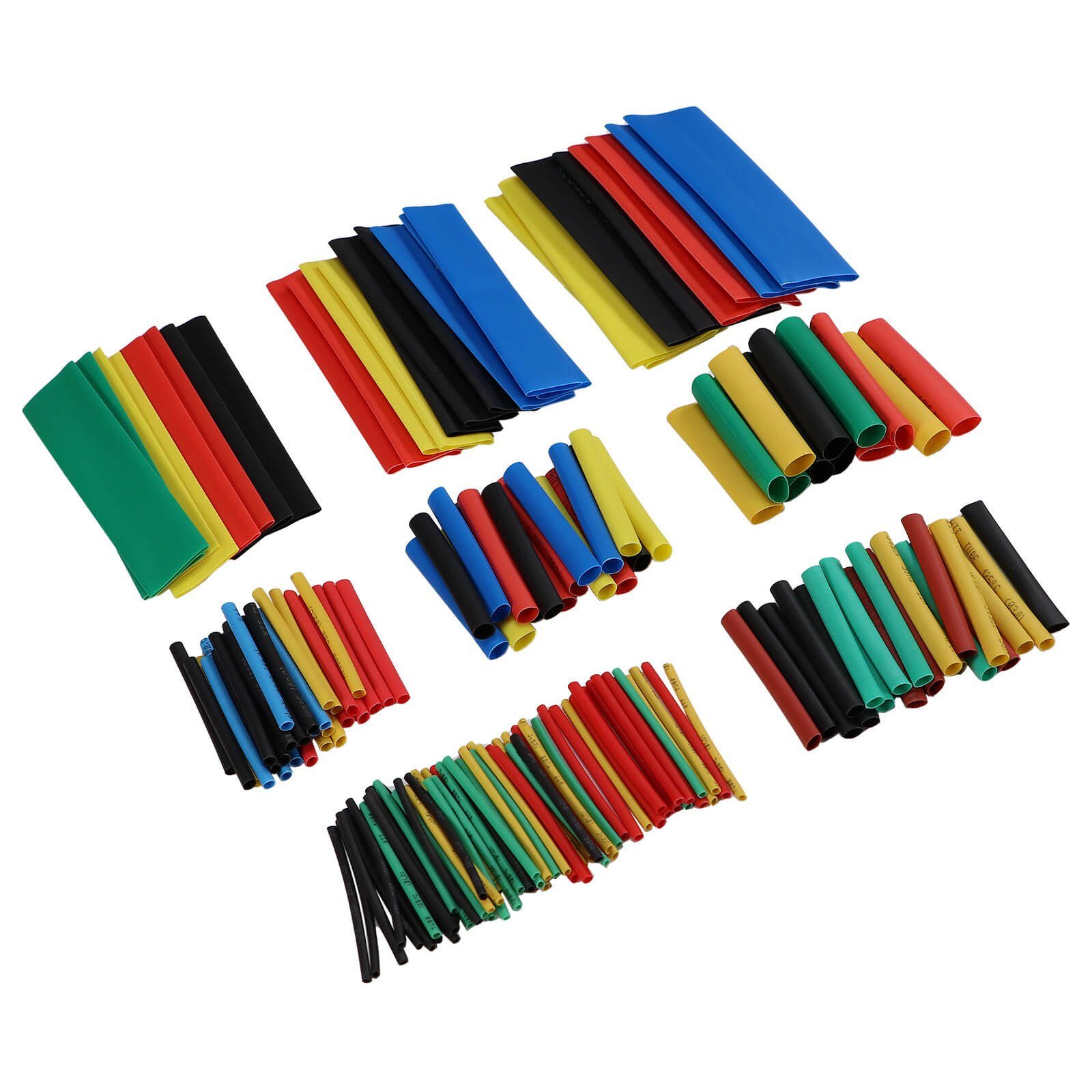 Beast Wärmeschrumpfschlauch Schrumpfschlauch Sortiment bunt 164 teilig lose