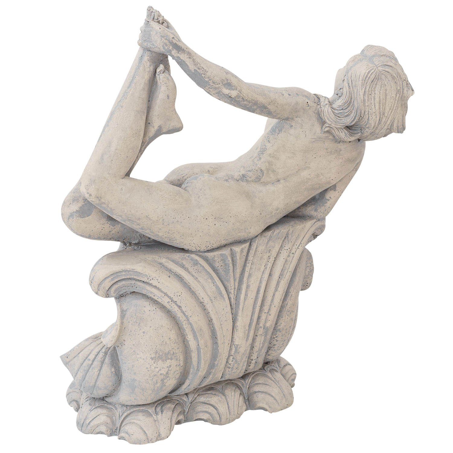 Skulptur Erotika massiver Antik-Stil Kunststein Deko Frau Aubaho Figur Statue Gartenfigur