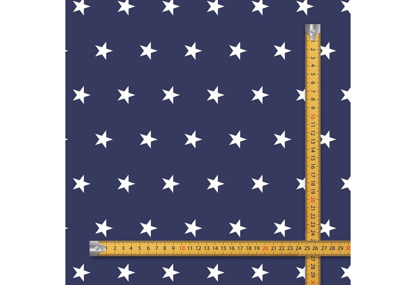 Thumbnail - Amilian Stoff Baumwollstoff, Nähstoffe, Meterware: ca. 160 cm x 100 cm (Made in EU), Bastelstoffe zum Nähen, für Patchwo...
