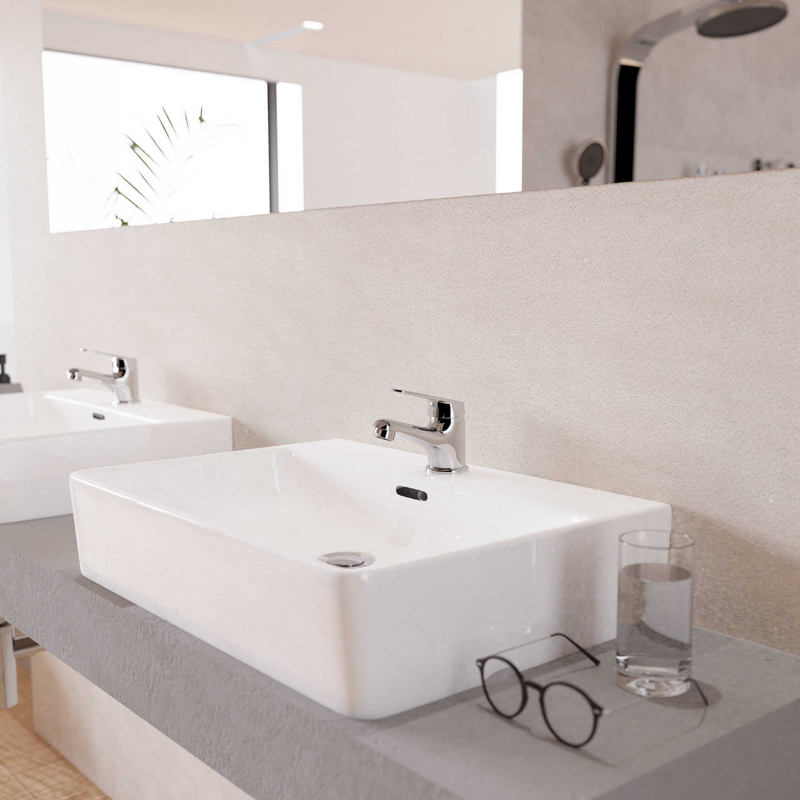 welltime Waschtischarmatur BARI Der Platzsparklassiker in frischem Design – Bild 5 von 5
