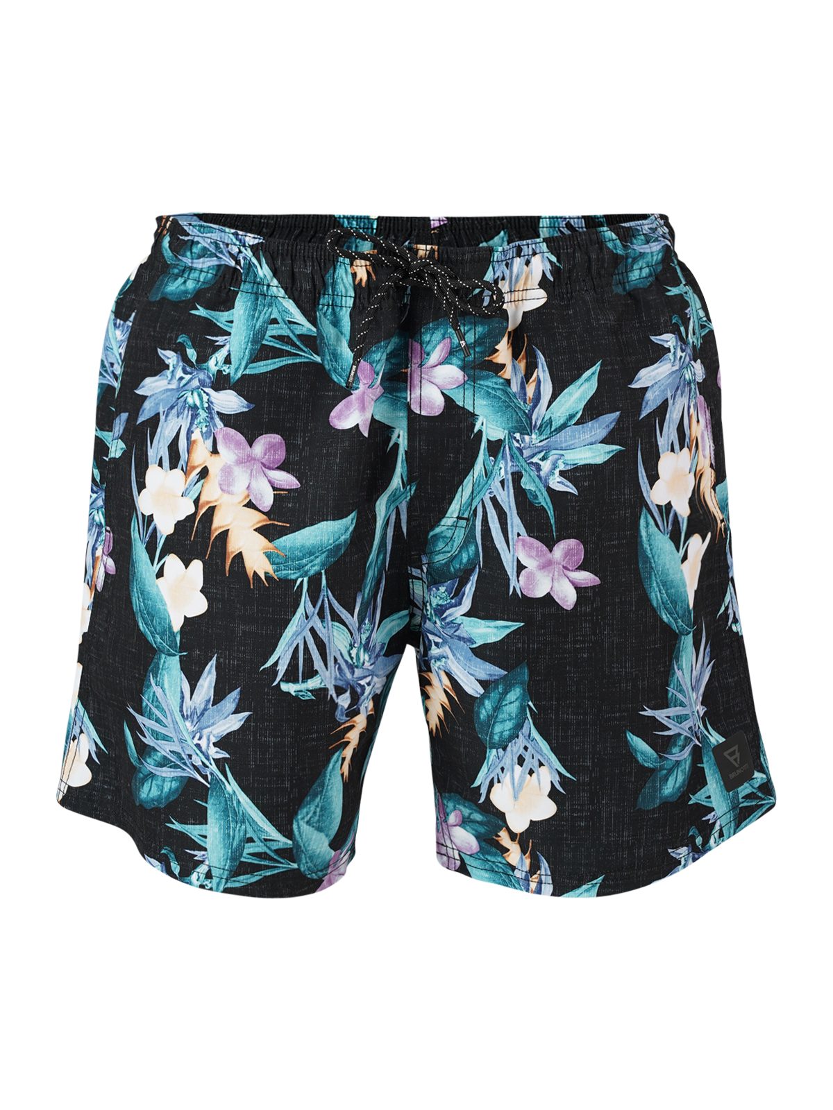 Brunotti Badeshorts Cruneco-AO Men Swim Shorts Flower Black