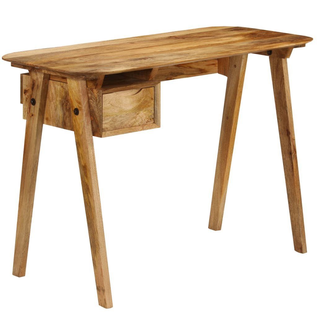 vidaXL Schreibtisch Schreibtisch 110x50x76 cm Mango Massivholz