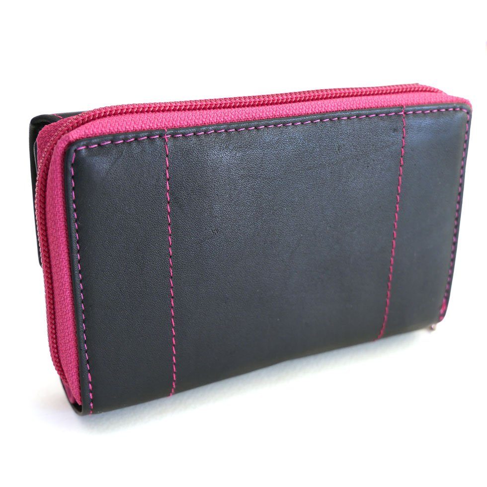 JOCKEY CLUB Geldbörse POPULAR PINK, pink, 10 Kartenfächer mit RFID-Schutz, günstig online kaufen