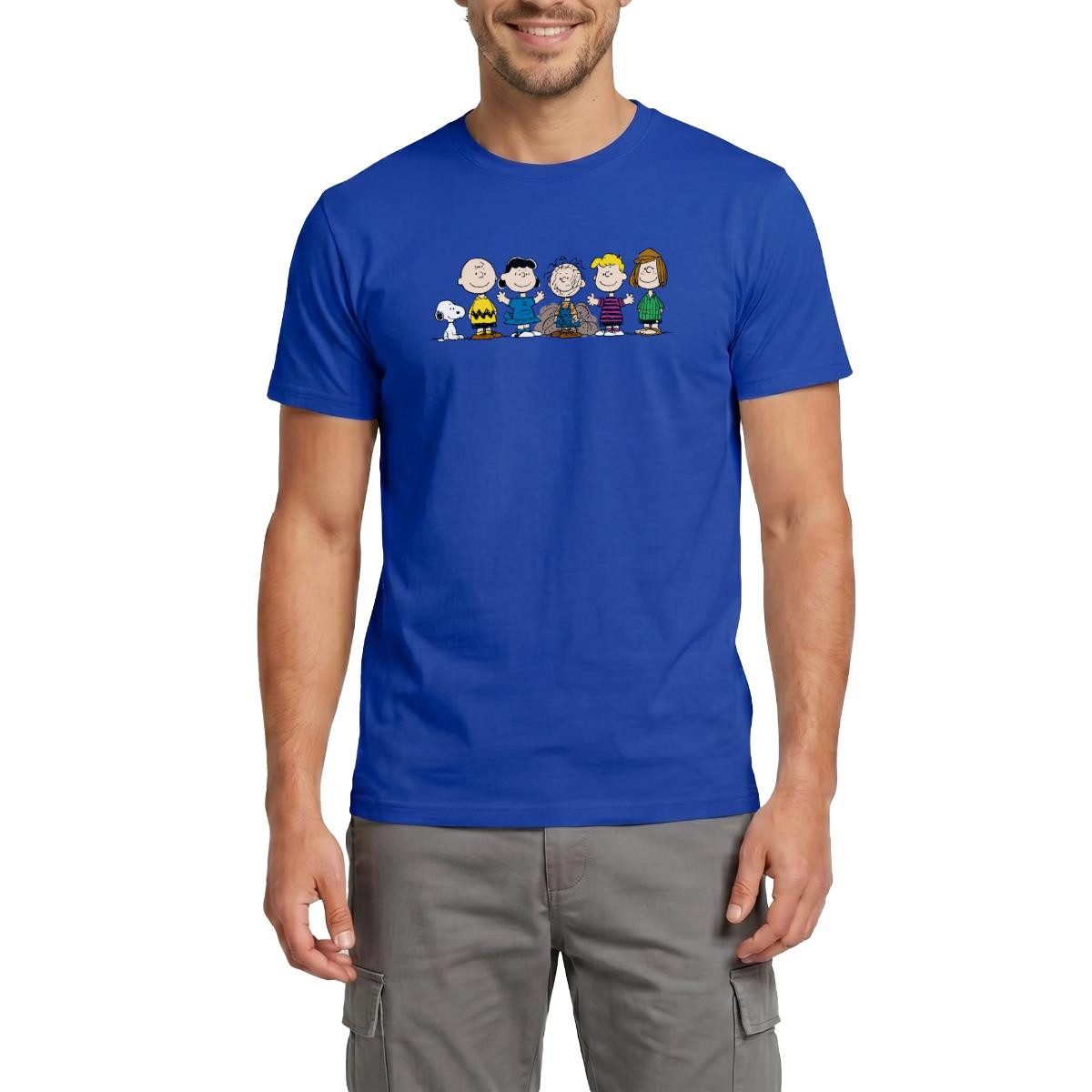 Spreadshirt T-Shirt Peanuts Snoopy Und Seine Freunde Männer T-Shirt (1-tlg)