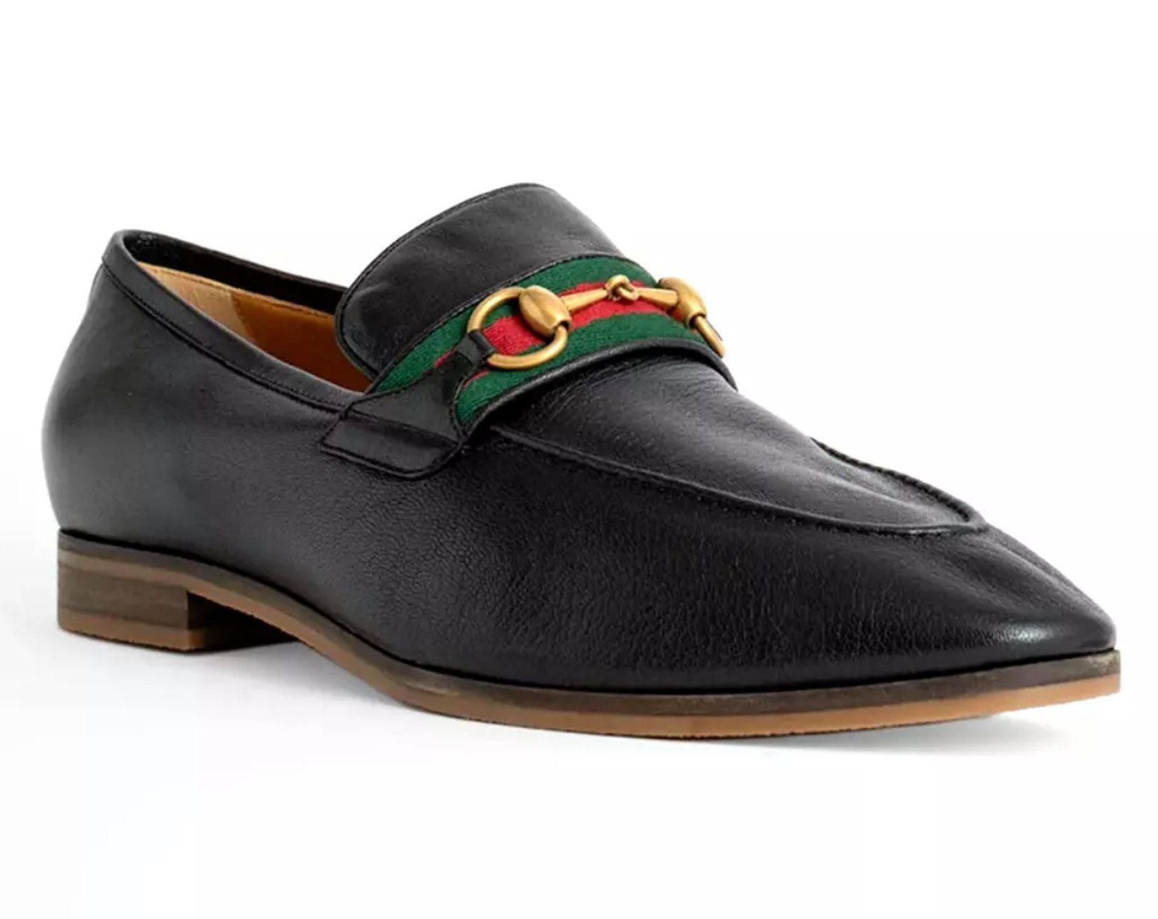 GUCCI Paride Web Horsebit Slip-On Mokassins Loafer Signature Horsebit und Web-Detailing
