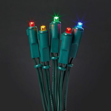 Hellum LED-Lichterkette LED-Lichterkette 50 BS bunt/grün innen