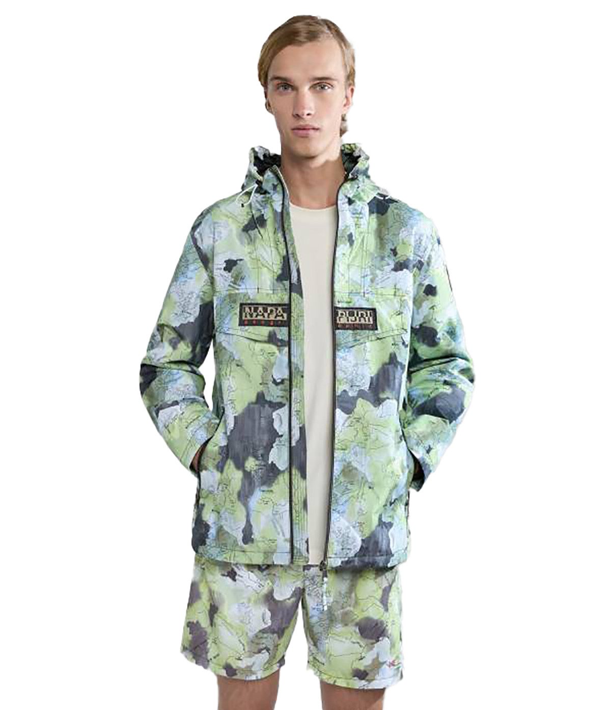 Napapijri Anorak Rainforest Open Summer Print L