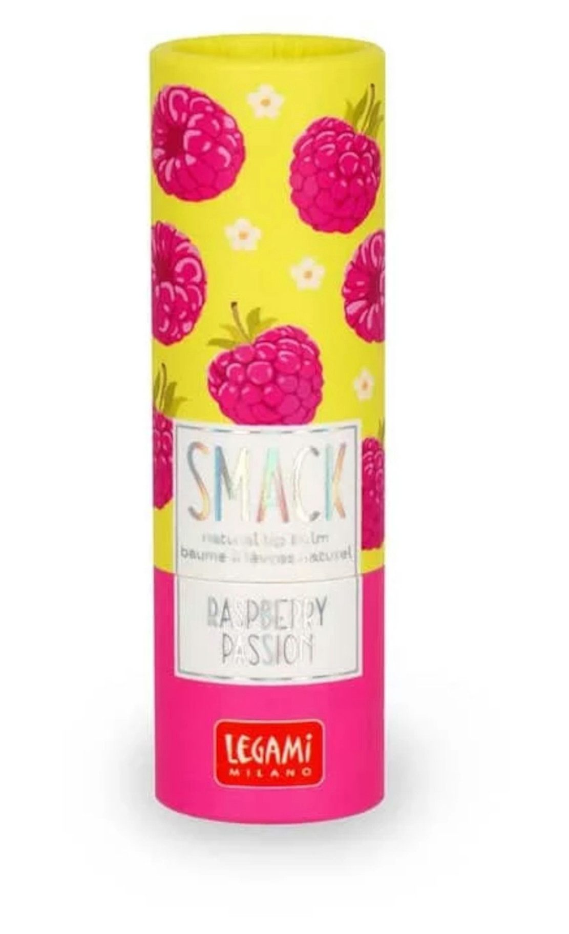 Legami Spiel Legami Smack Lippenpflegestift Himbeere – 90% natürlich