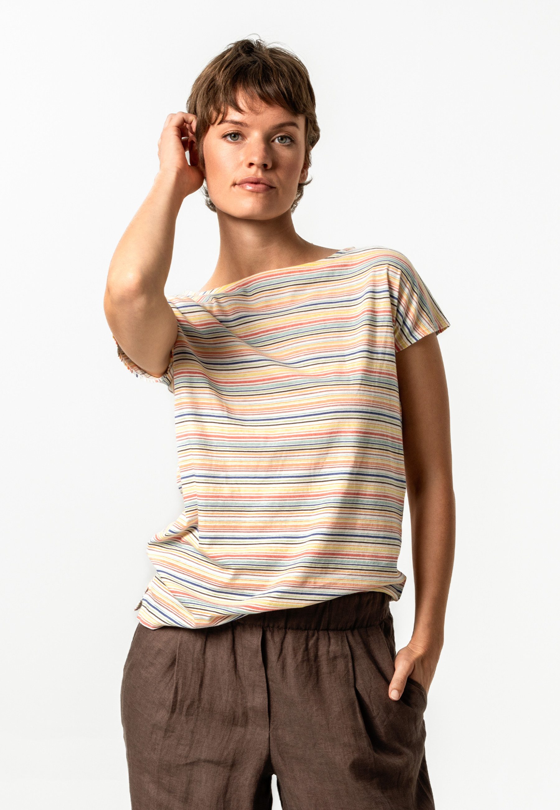 LIVING CRAFTS T-Shirt REKA GOTS zertifiziert
