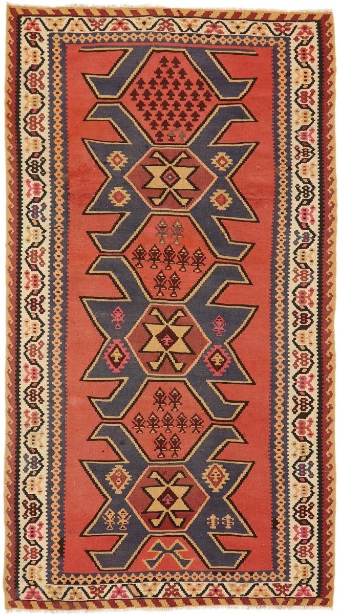 Antik Nain Höhe: Orientteppich, Kelim mm Orientteppich rechteckig, 4 Azerbaijan Trading, 166x310 Fars Handgewebter