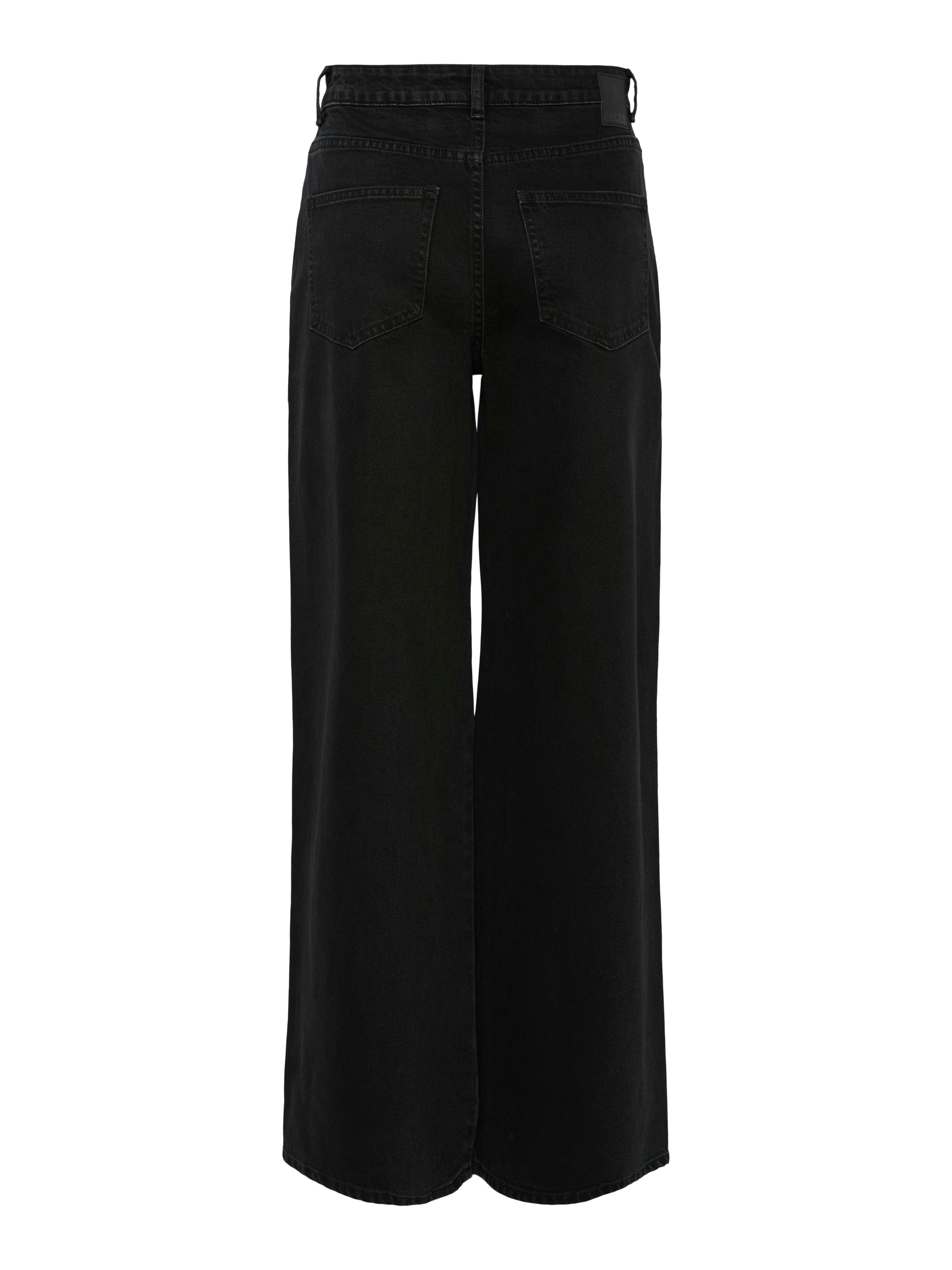 pieces High-waist-Jeans PCSELMA HW WIDE JEANS BL NOOS BC