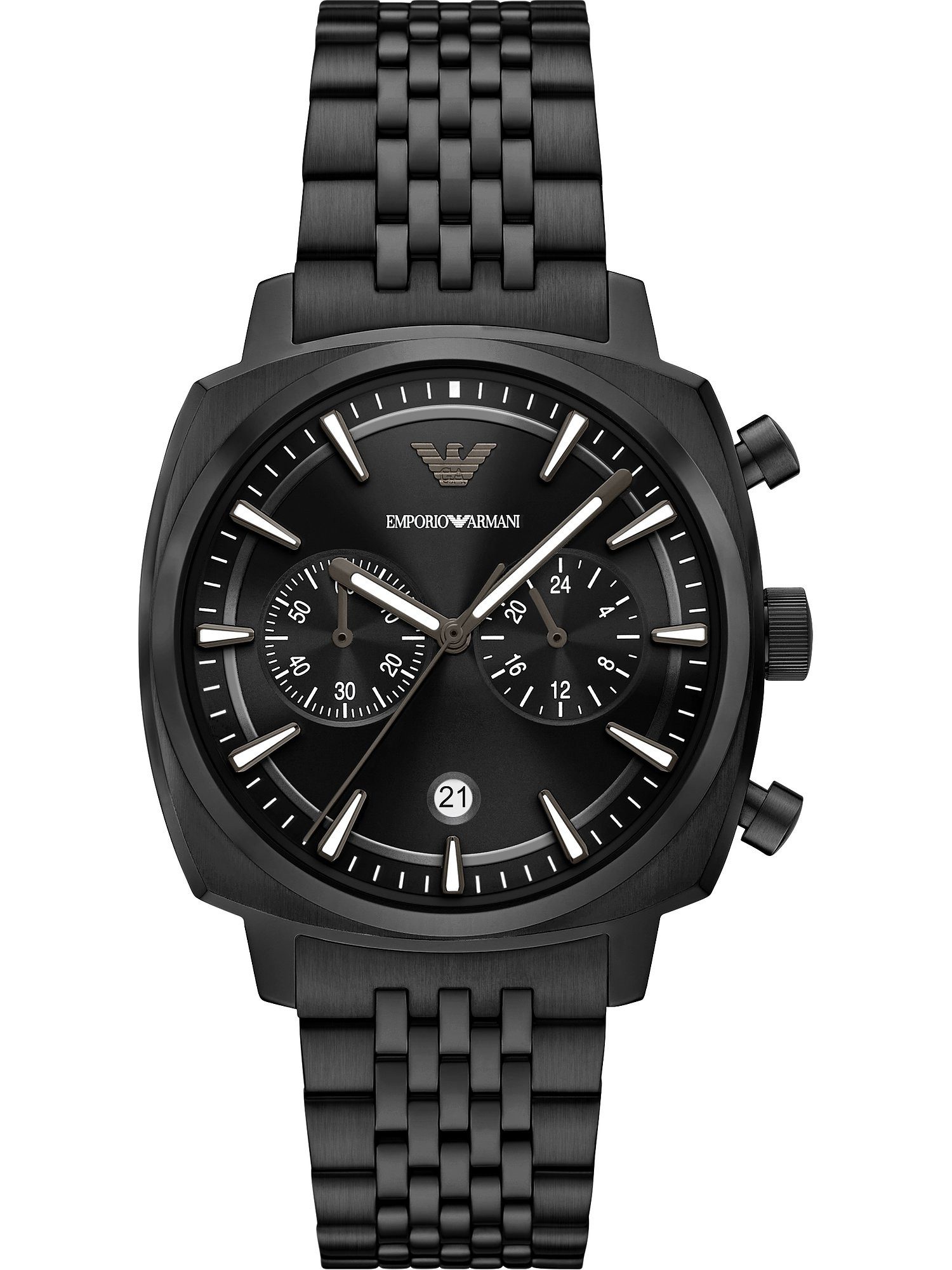 Chronograph Emporio Armani Herren-Uhren Analog Quarz