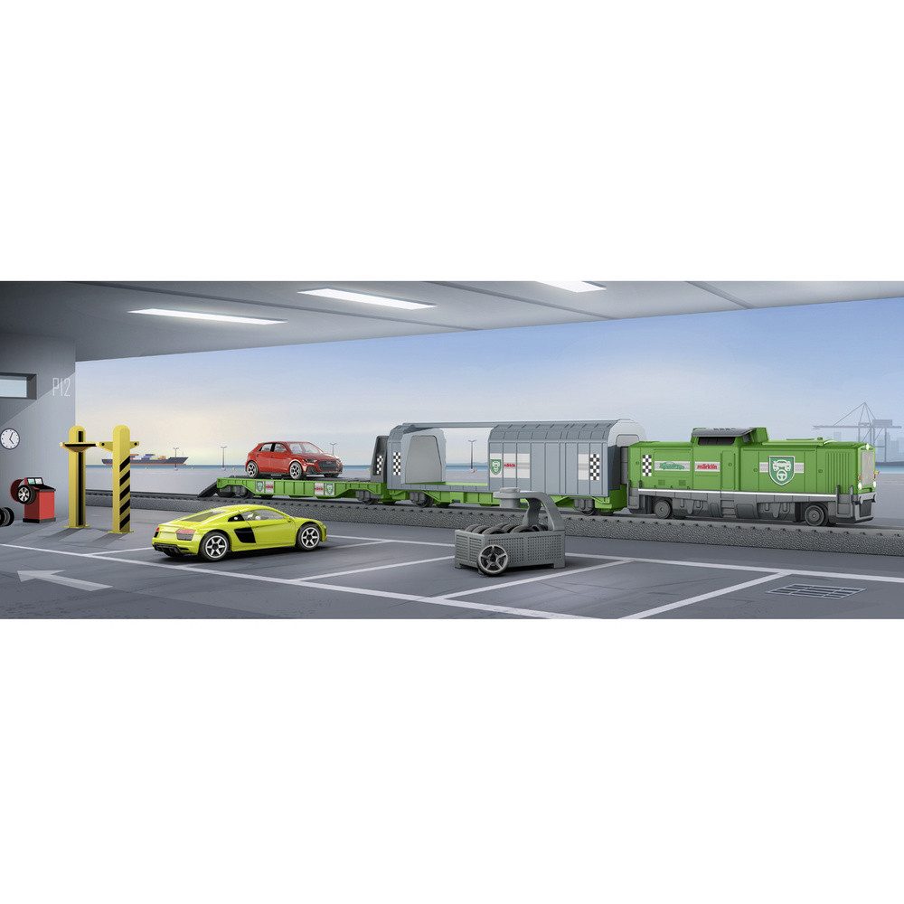 Märklin Spielzeug-Eisenbahn Märklin World 29347 H0 Startpackung Autotranspo günstig online kaufen