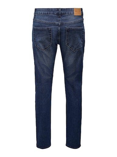 SONS Denim Slim-fit-Jeans VD GREY Dark JEANS ONLY ONSWEFT D. 6458 & REG. Blue