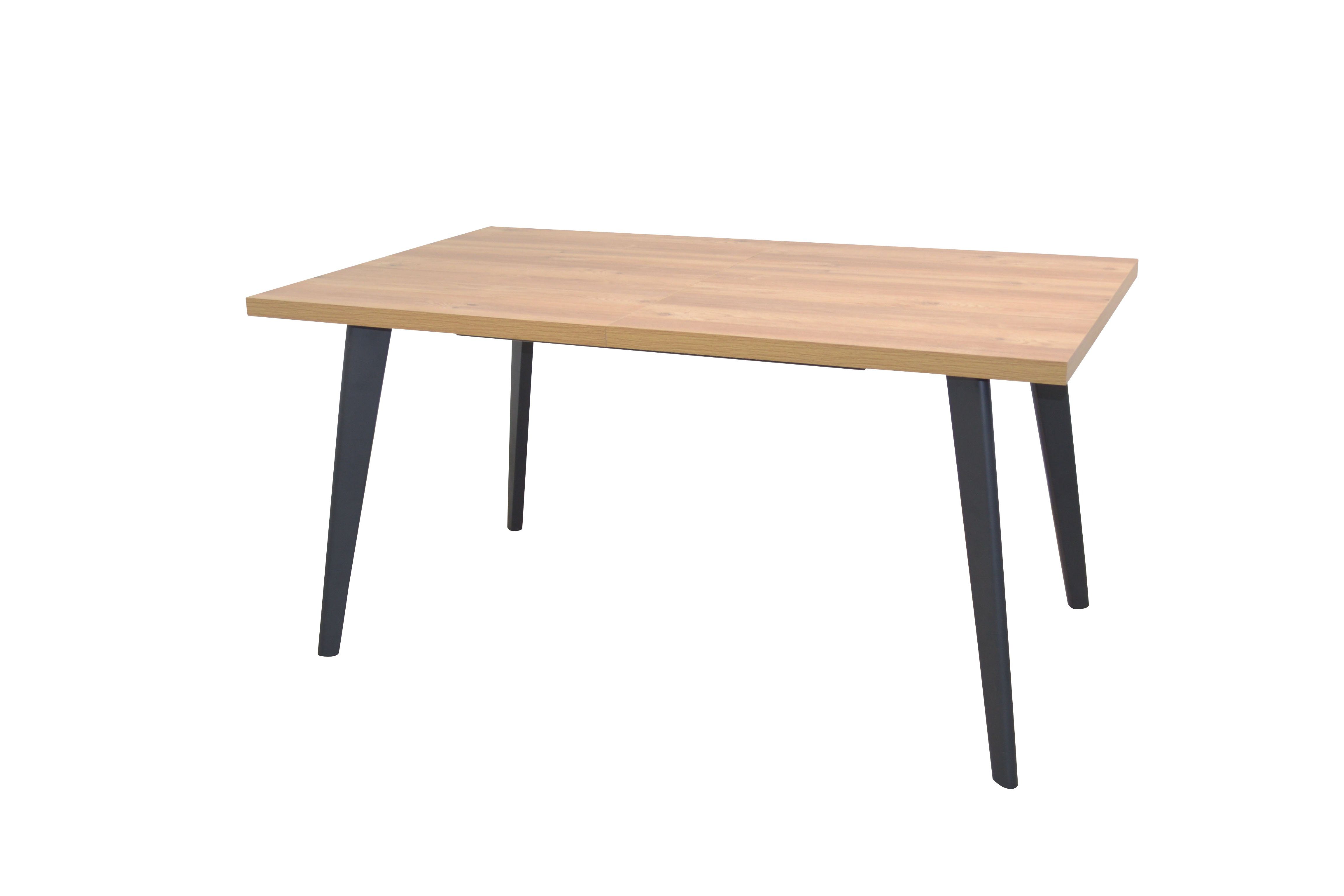 moebel-direkt-online Esstisch von 150 bis 210 cm ausziehbar (Größe 150x90 cm, bis auf gesamt 210 cm ausziehbar), Breite 150 cm, ausgezogen 210 cm