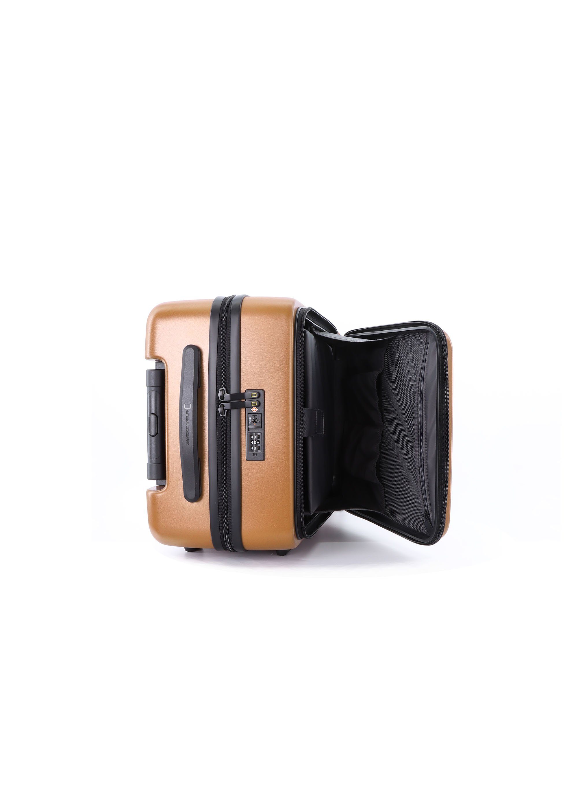 NATIONAL GEOGRAPHIC Koffer praktischem mit braun Lodge, TSA-Zahlenschloss