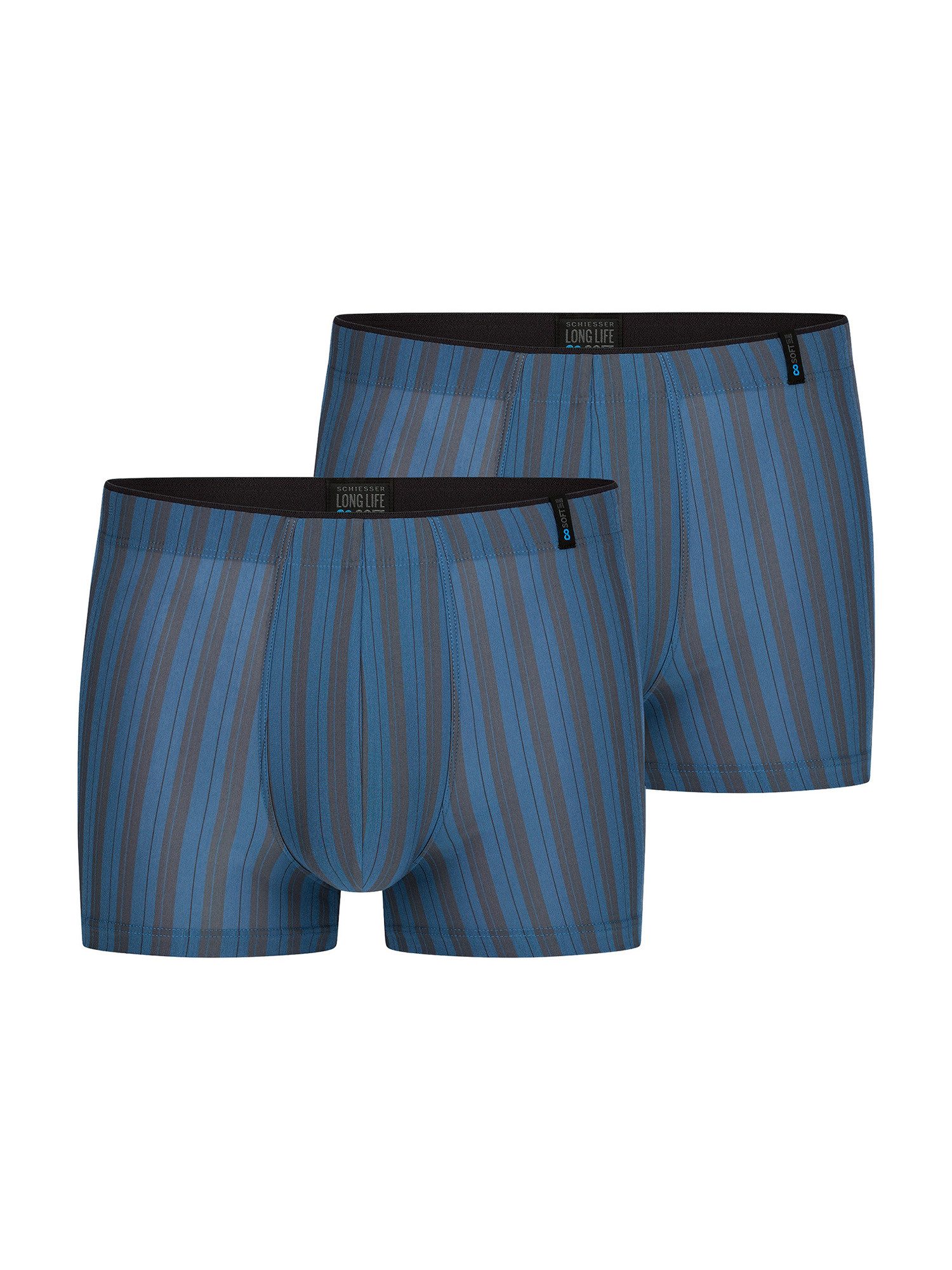 Schiesser Retro Boxer Long Life Soft (2-St) Retroshorts, Vintage Boxer, Klassische Boxer