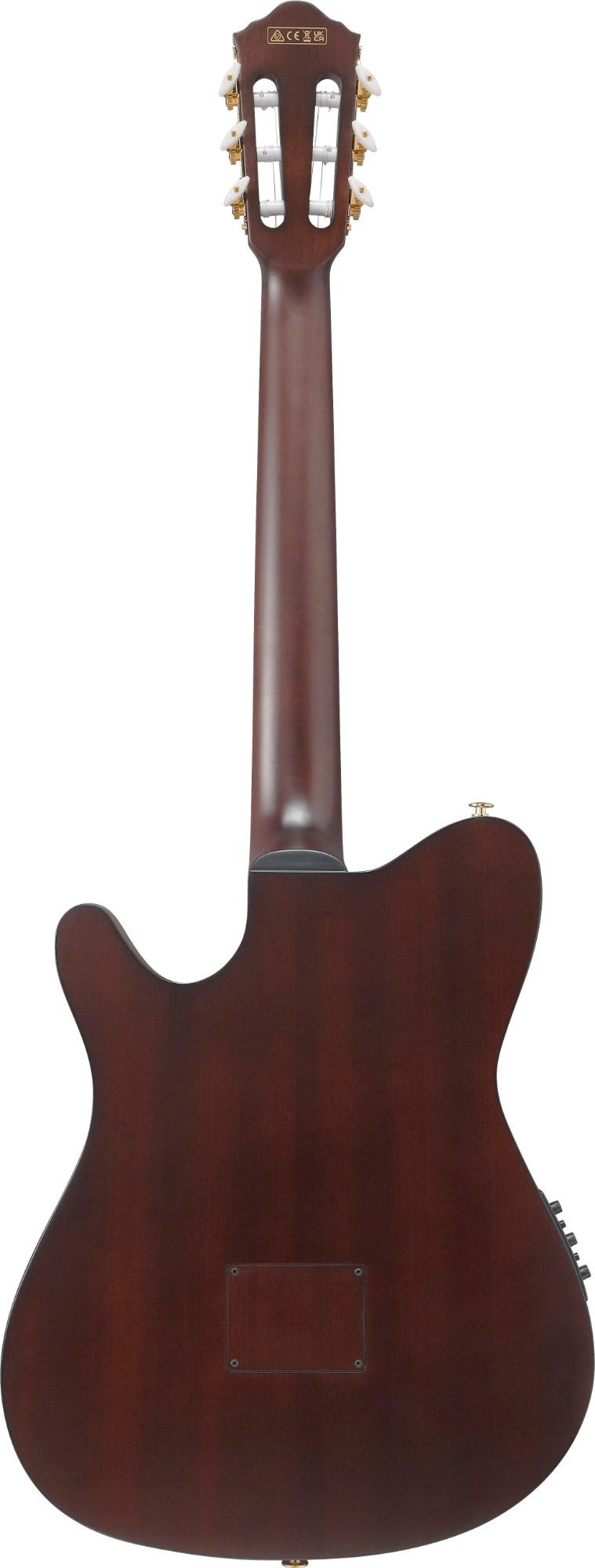 Ibanez Konzertgitarre FRH20QMN-WRL Wine Red Low Gloss, FRH, mit Tonabnehmer und Cutaway