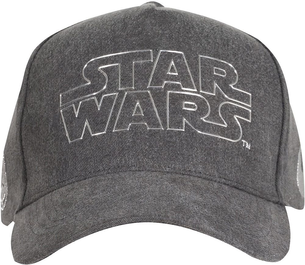 Star Wars Snapback Cap Silver Logo günstig online kaufen