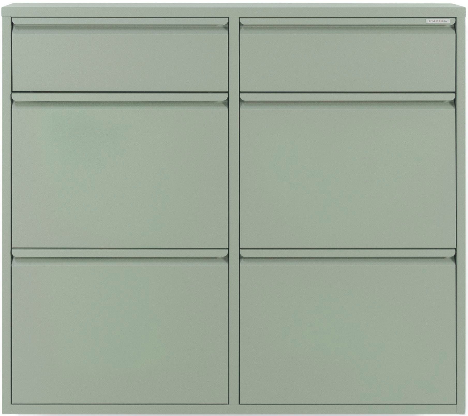 Spinder Schuhschrank Design Dusty Green