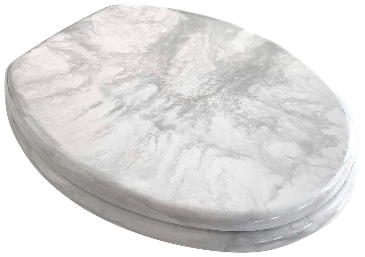 ADOB WC-Sitz Eleganza Marmor, hohe Belastbarkeit günstig online kaufen