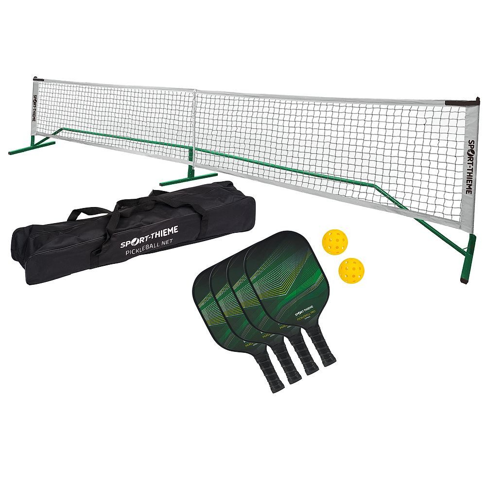 Sport-Thieme Pickleballschläger Pickleball-Set Advanced, Komplett-Set für in- und outdoor