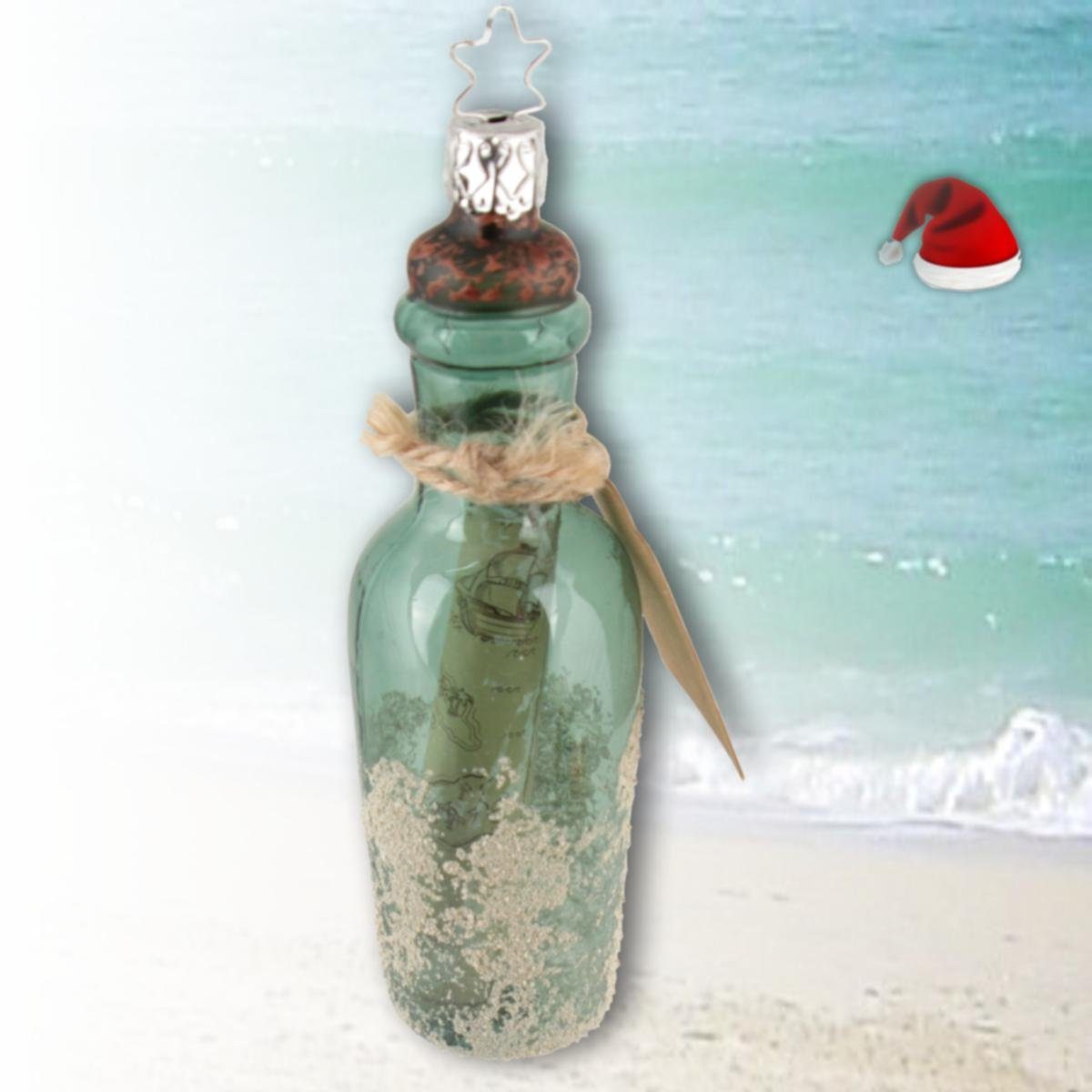 INGE-GLAS® Christbaumschmuck Flaschenpost INGE-GLAS® Weihnachts-Hänger (1-tlg)