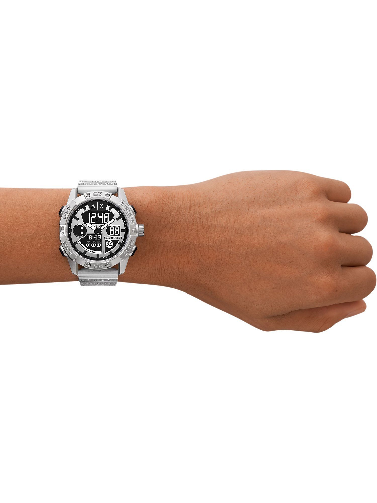 ARMANI EXCHANGE Quarzuhr Armani Exchange Herren-Uhren Analog Quarz
