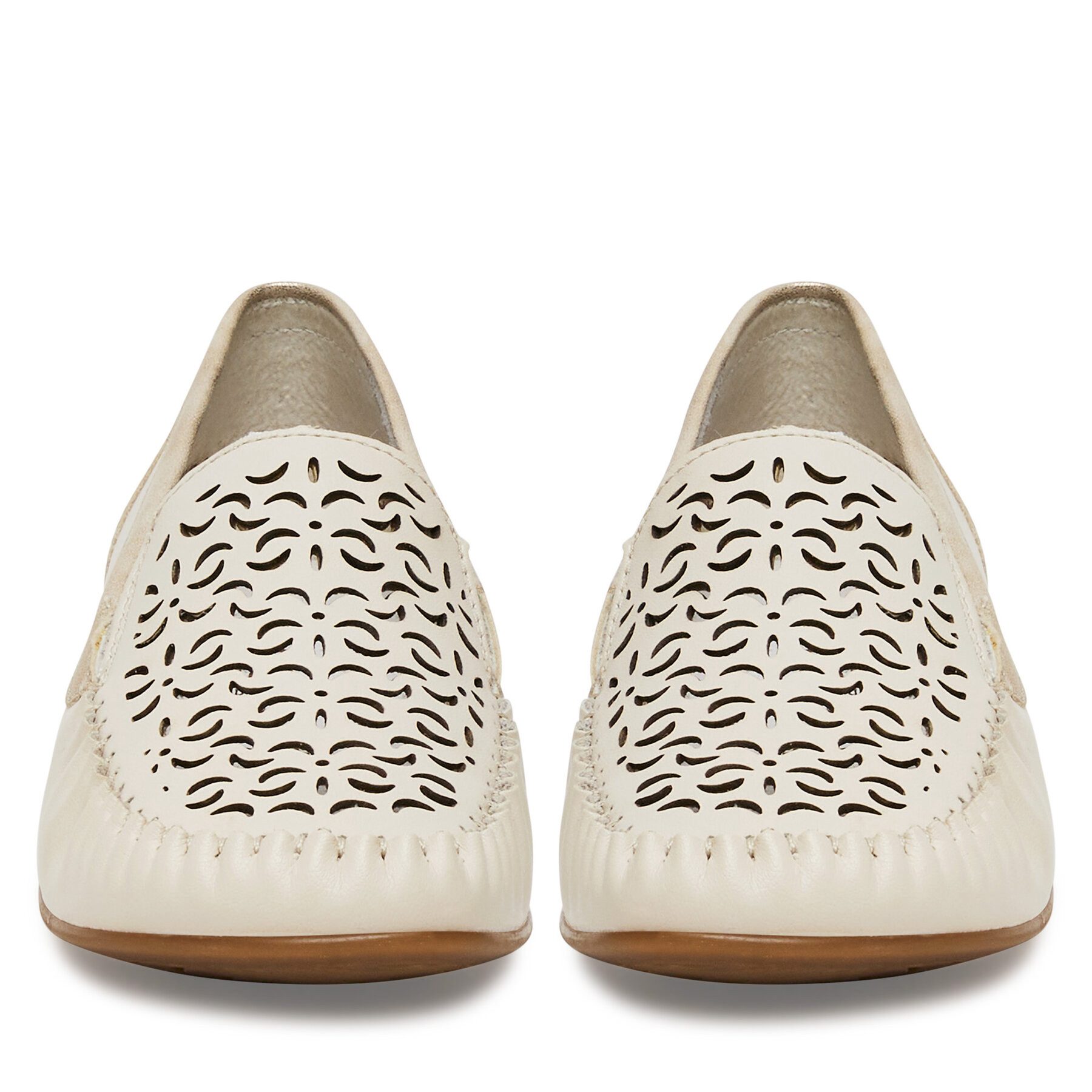 Rieker Rieker Damen-Loafer Beige L6350-60 Mokassin