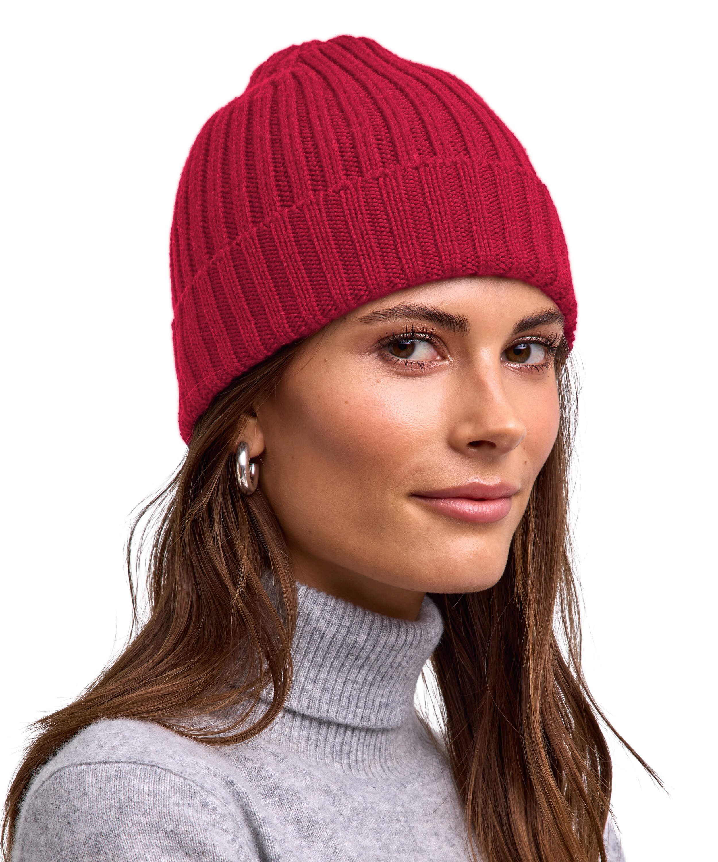 FALKE Strickmütze Mütze aus reiner, extrafeiner Merinowolle (1-St) aus reiner, extrafeiner Merinowolle