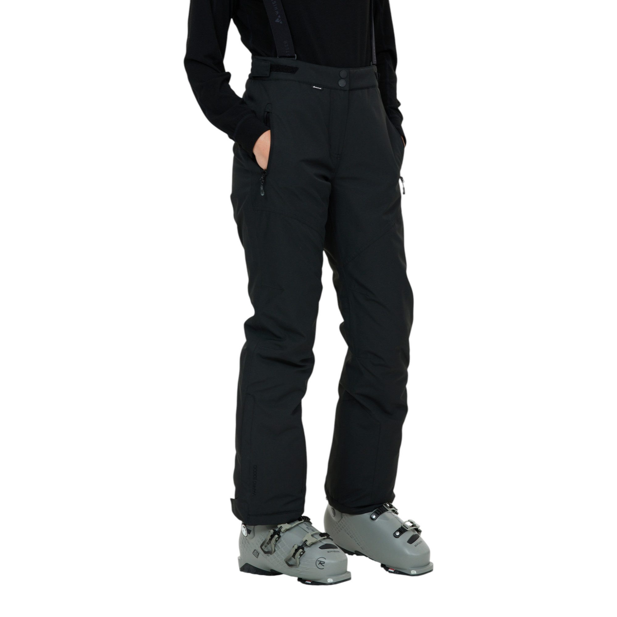 WHISTLER Skihose Drizzle Ski Pant W-Pro 10000 (wasserdicht, winddicht) schwarz Damen