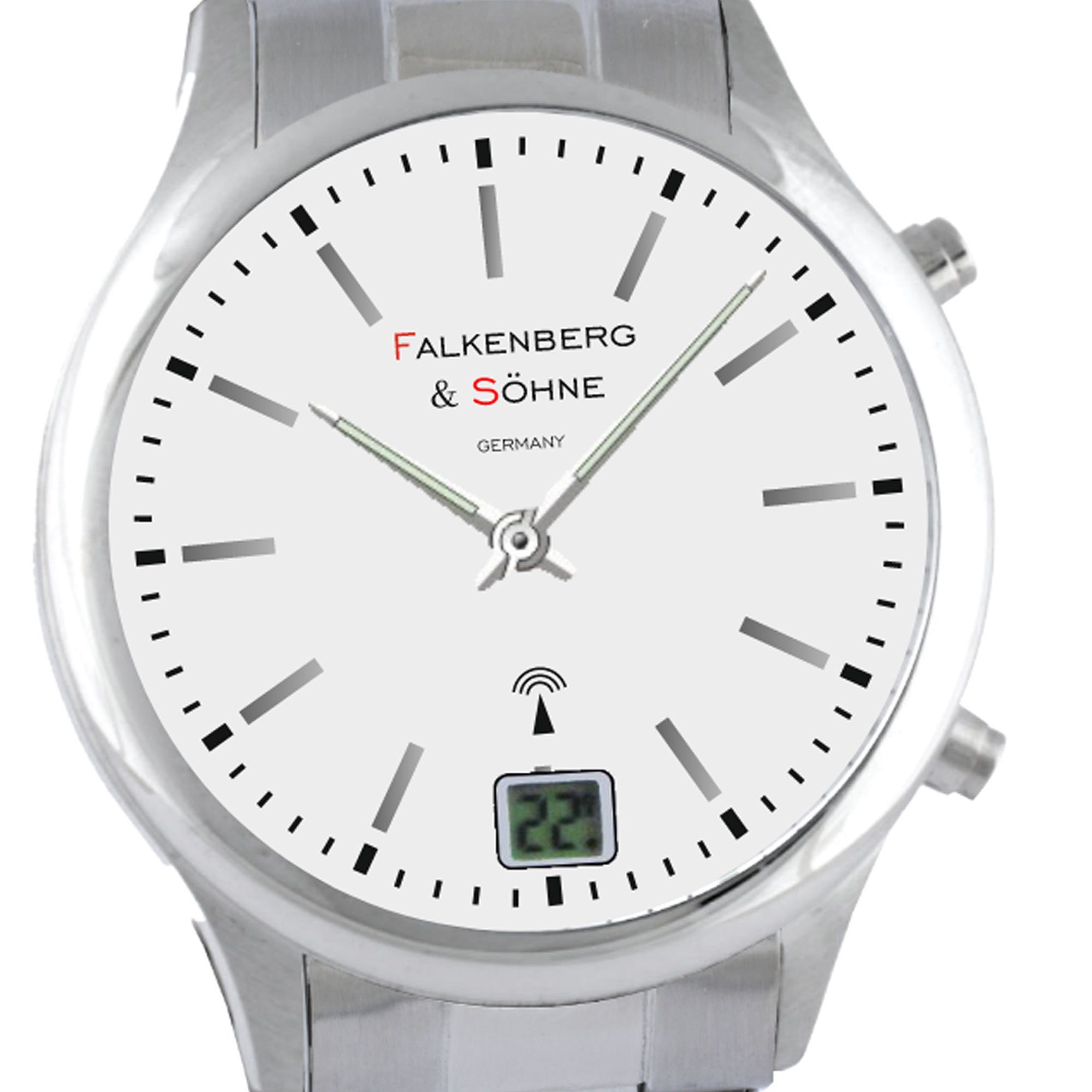 Falkenberg & Söhne Funkuhr Falkenberg & günstig online kaufen